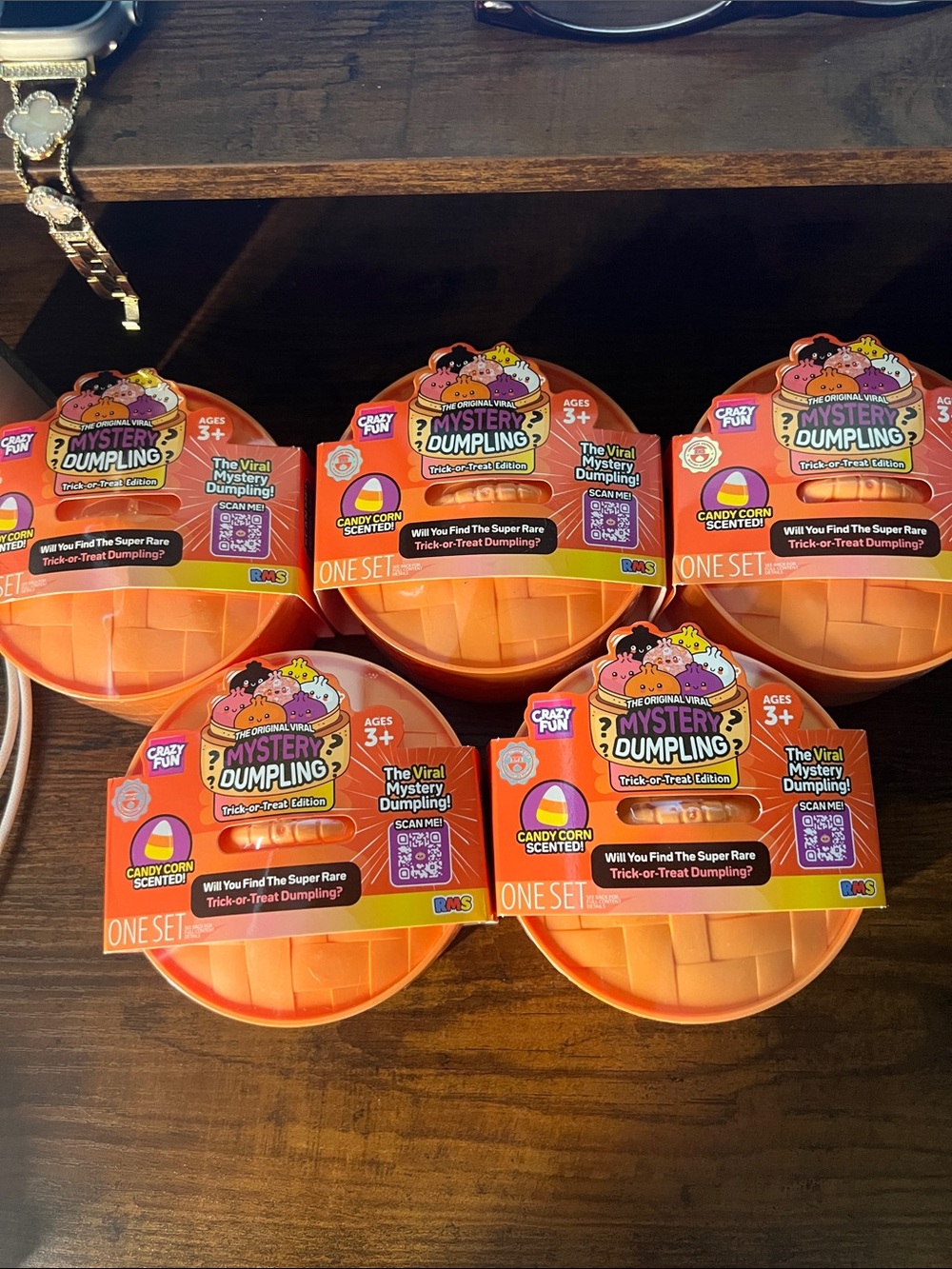 RMS Crazy Fun Candy Corn Dumpling Trick-or-Treat Edition Orange NEW Fast ship x1